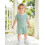 (3-4 Years, Light Green) Completo estivo per 2 pezzi. 7