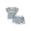 (4-5 Years, Blue) Completo estivo per 2 pezzi. 1
