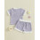 (2-3Y, PURPLE) Completo estivo per 2 pezzi. 5