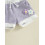 (4-5Y, PURPLE) Completo estivo per 2 pezzi. 6