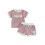 (0-6M, Red) Completo estivo per 2 pezzi. 1