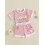 (0-6M, Pink) Completo estivo per 2 pezzi. 5