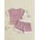 (3-4Y, Red) Completo estivo per 2 pezzi. 5