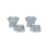 (4-5 Years, Blue) Completo estivo per 2 pezzi. 2