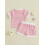 (0-6M, Pink) Completo estivo per 2 pezzi. 6