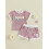 (2-3Y, Red) Completo estivo per 2 pezzi. 3