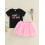 (18-24 Months, Black) Σετ 2 τεμαχίων από τούλι. 4