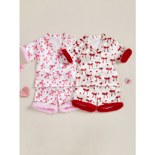 (18-24 Months, Red) Σετ πιτζάμες για και σορτς-νυχτικά 2