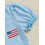 (4 Years, Blue) Conjunto para meninas de julho. 8