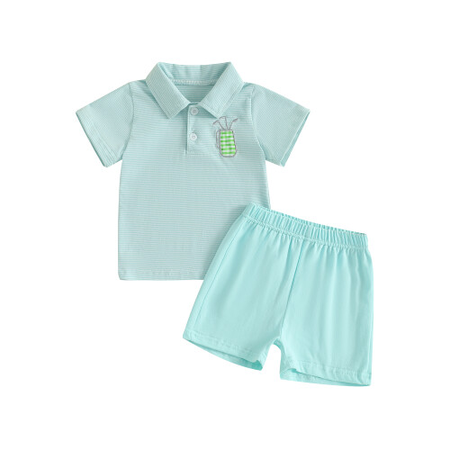 (2-3 Years, Blue) Conjunto de golfe 2 peças.