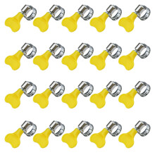 Stainless Steel Adjustable Hose Clamps 1016mm Pack of 20 for Automotive Plumbing LeakProof