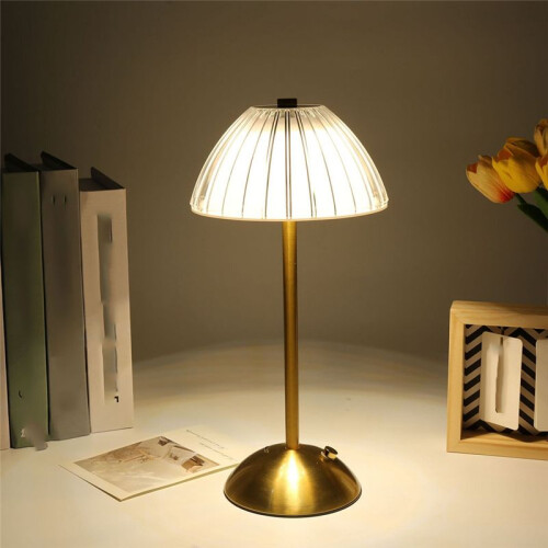 LED Desk Lamp with Touch Sensor, Type-C USB Rechargeable for Bedroom and Study 2