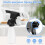 Cordless Window Vacuum Cleaner, Window Cleaner Squeegee Tool Set, Electric Windown Cleaning Tool EU Plug 1