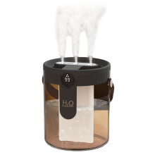 1.5L Air Humidifier Large Capacity Home Humidifier Silent Mist Maker 1800mAh Battery USB Rechargeable Humidifier
