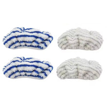 4 Pcs Microfibre Cloth Pads Replacement for Rowenta Clean&Steam ZR005801 Cleaner Accessory,Washable and Reusable
