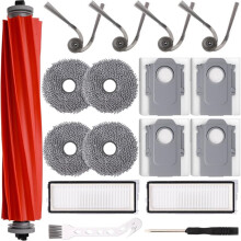 Zubehör für  QV 35A / QV 35S Saugroboter: Hauptbürste, Staubbeutel, Reinigungstücher, Filter, Seitenbürsten
