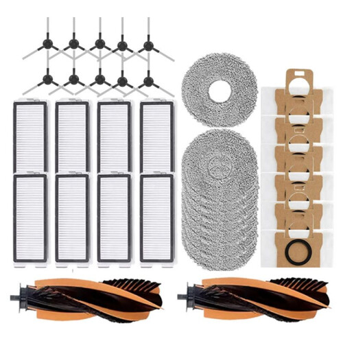 For JONR P20 PRO / T5 Pro Main Side Brush Hepa Filter Mop Cloth Replacement Accessories