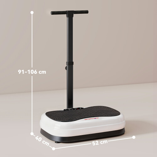 SPORTNOW Vibration Plate with Adjustable Handle, Auto or Manual Speeds 2