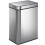 Homcom HOMCOM 50 L Kitchen Bin with Fingerprint-Proof Stainless Steel, Silver Tone 2