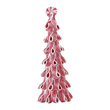 Desktop Miniature Christmas Tree Home Centerpiece Candy Cane Top Decor Bright Color Realistic Table Decorations Decor