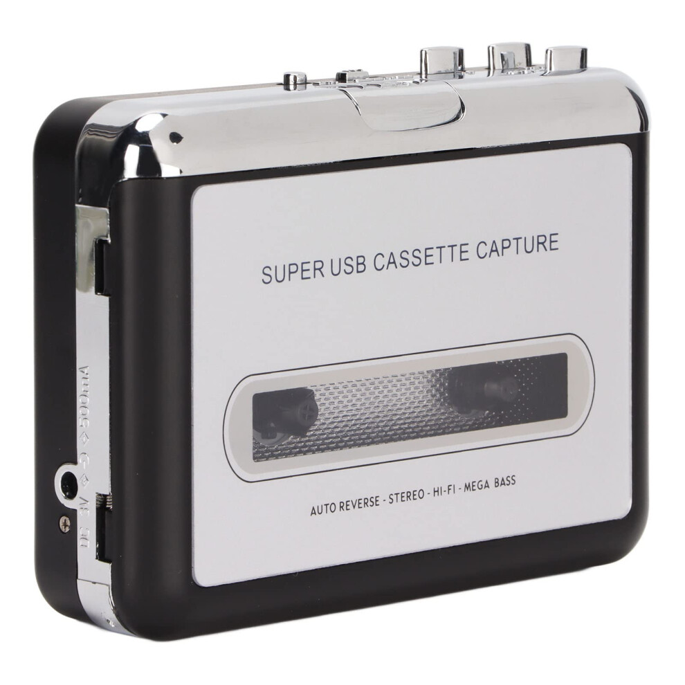 Cassette To Mp3 Converter With Headphones, Portable Cassette Player 3.5Mm Aux For Pc Laptop Car 9169991229430
