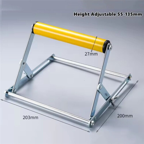 Adjustable Height Table Saw Roller-Stand Attachment,Cutting Machine Miter Saw Roller Support Stand for Woodworking Frame 2