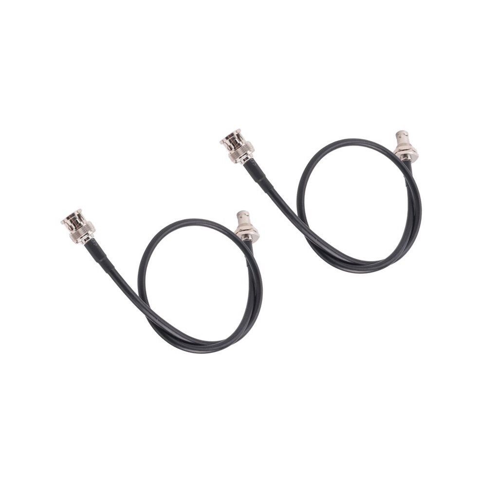 Wireless Microphone Antenna Extension Cable 2Ft With Bnc Connector, 2-Pack For Rack Mount Systems 6031265227127