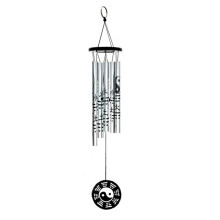 Small Bagua Wind Chime Pendant, Retro Metal Wind Chime, Retro Fortune Wind Chime, Garden Wind Chime