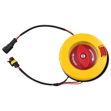 Round Passenger Door Emergency Valve for Bus Body Parts 6100-02219,6100-061569