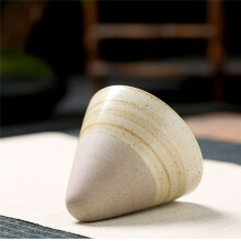 Japanese Retro Ceramic Coffee Cup - Rough Pottery Tea Cup, Latte Art Porcelain Mug, Suitable for Home & Office B