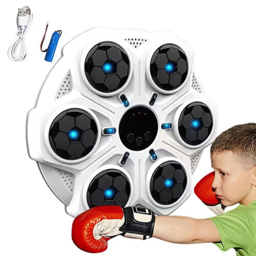 Interactive Boxing Training Machine - Music Workout Wall Punching Pad for Enhanced Boxing Experience A 1