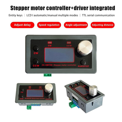 Drive Integrated 42 57 Stepper Motor Forward and Reverse Control Driver Angle Pulse Speed Plc Serial Port Communication