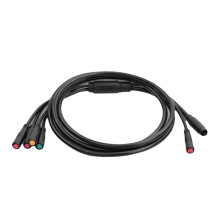 Electric Bicycle Cable 1TO5 Waterproof Cable Leads Wires for KT Controller Motor Throttle Brake Display