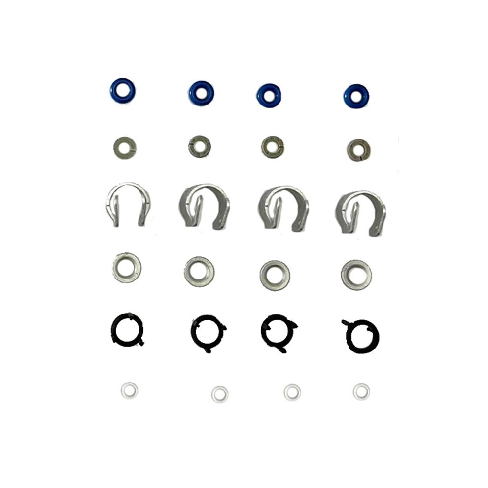 24Pcs/4Set Fuel Injector Nozzle O-Ring Seal Repair Kit 06H998907a For A4 Q5 Cc 1.8 2.0T 06J998 907A 6032708590273