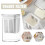 1100ml Yogurt Filter and Strainer Fine Mesh Transparent Box Homemade Screen Cheese Moisture Seperator Maker for Kitchen 4