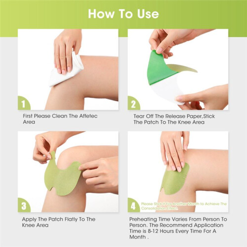 12PCS Knee Patch Lumbar Waist Patch Cervical Spine Patch Foot Patch Heat Patches Extract Continuously Warm Foot Patch 2