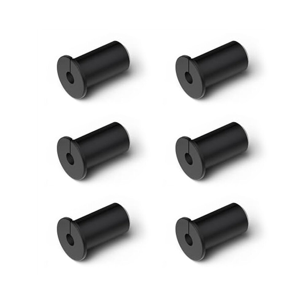 6Pcs Wall Grommets 3/4Inch Wall Bushing Grommet For Ethernet Cable 19Mm Diameter Hole Cable Routing Kit 4712031536453