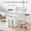 1100ml Yogurt Filter and Strainer Fine Mesh Transparent Box Homemade Screen Cheese Moisture Seperator Maker for Kitchen 2