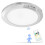 Ceiling Light, Rechargeable Motion Sensor Lights Indoor, Magnetic Ceiling Lamp with 3 Dimmable Color Remote Control 2