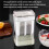 1100ml Yogurt Filter and Strainer Fine Mesh Transparent Box Homemade Screen Cheese Moisture Seperator Maker for Kitchen 5
