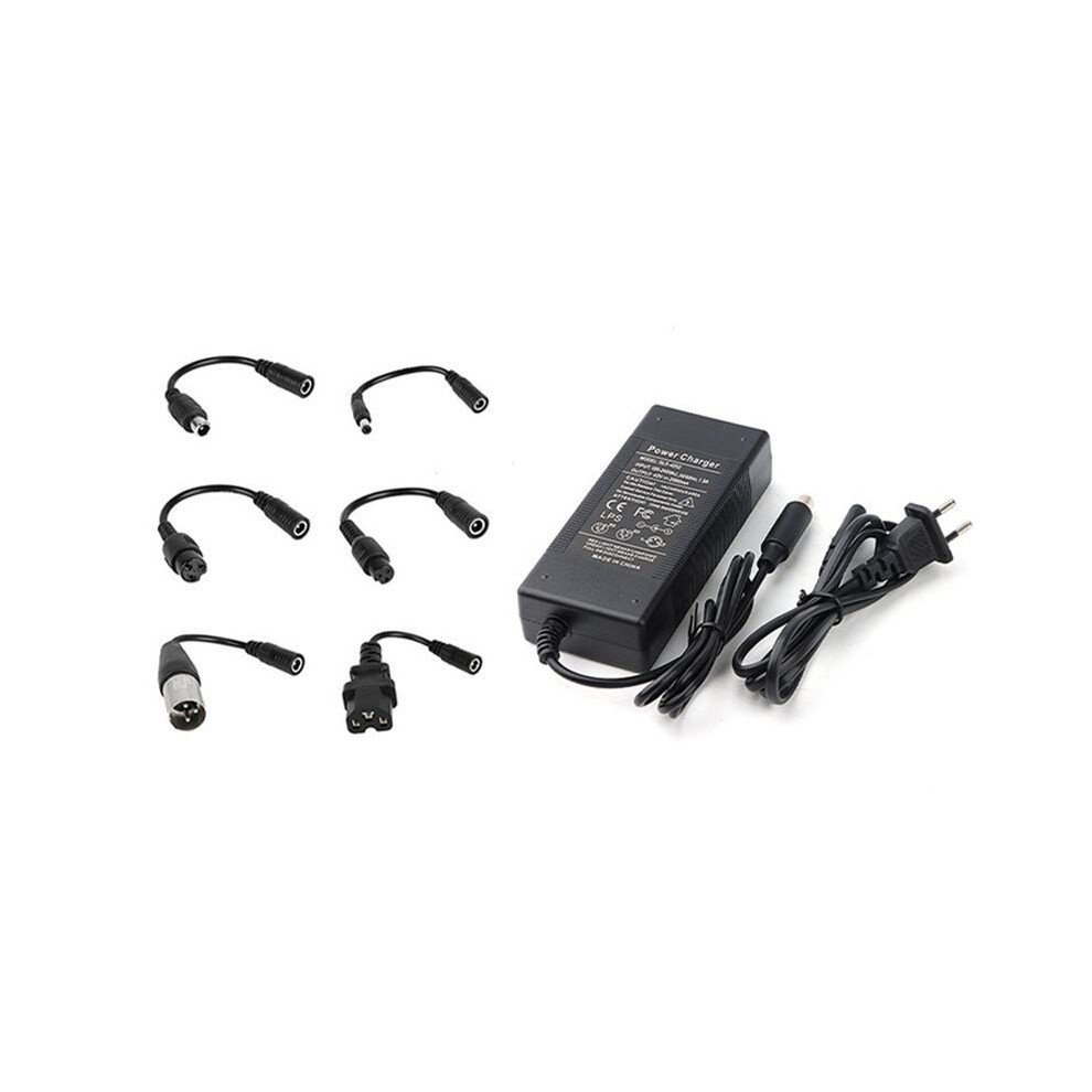 42V 1.5A Scooter Charger For M365/Pro Replacement Lithium Battery Charger With 6 Plug Electric Scooter Charger Eu Plug 4712055392110