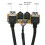 60cm Front for Case Panel Usb3.0+Usb3.0 High Definition Audio Jack Port I/O Board Internal Cable  Hub Wired Network 4