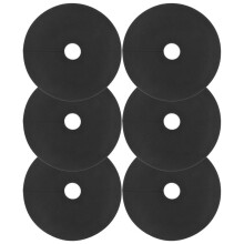 6-Pack Isfiskehålsskydd -12 Tums Isfiskehålsisolator Isfisketillbehör EVA Ice Hole Cover Lock Vinter