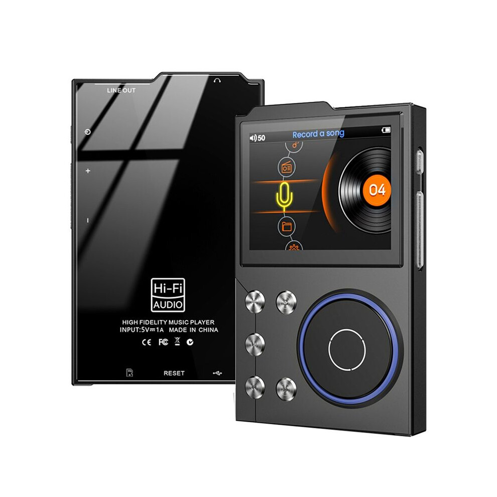 Photos - MP3 Player HiFi  5.0 Lossless Audio Player Digital Music Player Portable Audio Player Build in 16G Card Black