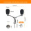 Reel Handle Replacement Modified Fishing Wheel Rocker Universal Change Handle  Wheel Folding Rocker Arm 6