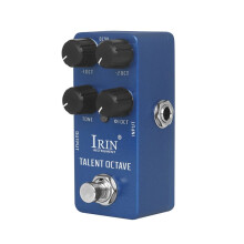 IRIN -19 Talent Octave Pedal de Efeitos de Guitarra 3 Oitavas Sons Separados Pedais de Efeitos True Bypass Acessórios para Guitarra