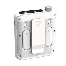 Wireless Megaphone Speaker with Lavalier Microphone Portable Voice Amplifier for Teachers, Elderly, Tour Guides
