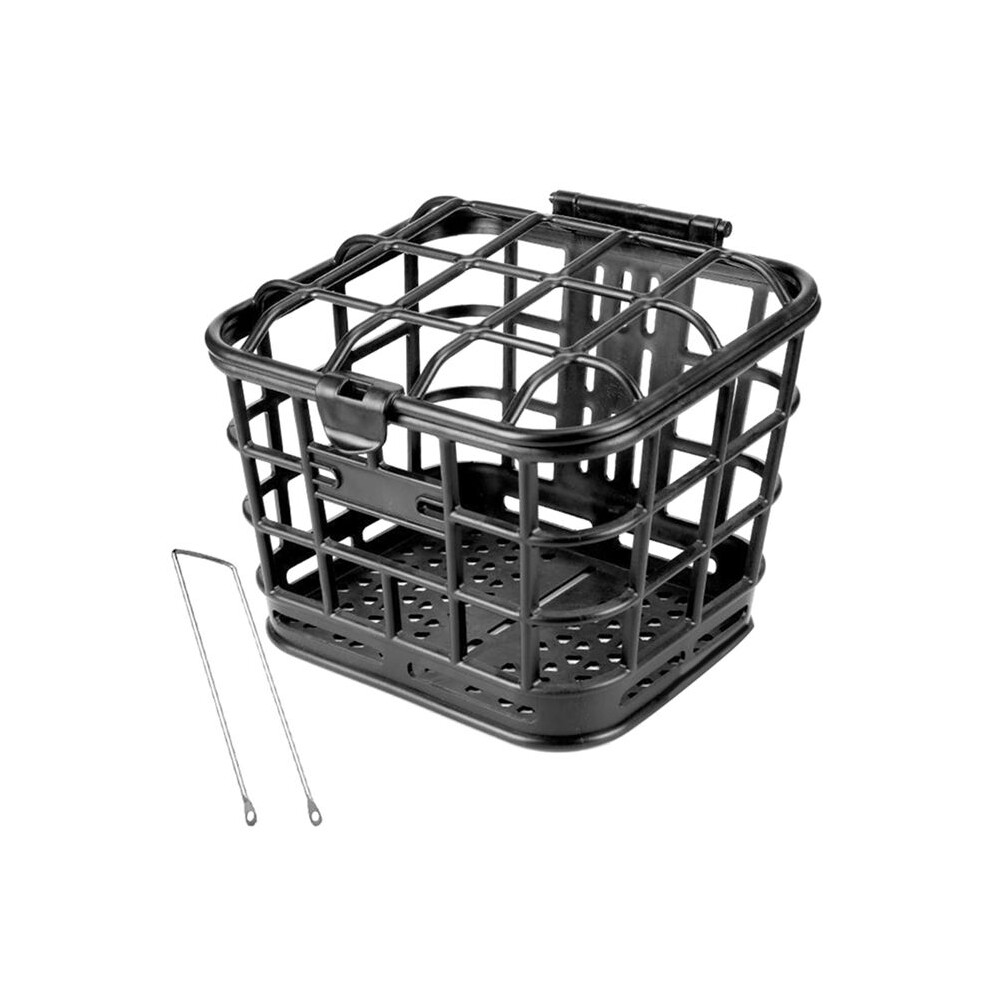 Photos - Basket & Rack Bike Basket Bike Front Basket Large Capacity Anti Extrusion PP Material Detachable Basket with Lid for Electric Bike