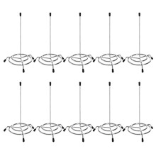 10PCS Spindle, Paper Receipt Holder Spike, Stainless Steel Restaurant Ticket Stabber, Desk Straight Rod Bill Fork