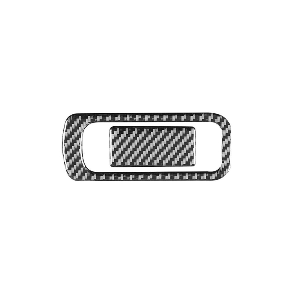 For 3 Axela 2020-2024 Carbon Fiber Co- Storage Box Handle Cover Trim Interior Accessories 6032211572698